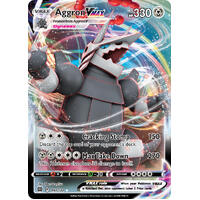 Aggron VMAX 97/172 SWSH Brilliant Stars Full Art Holo Ultra Rare Pokemon Card NEAR MINT TCG