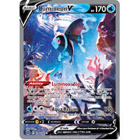 Lumineon V 156/172 SWSH Brilliant Stars Full Art Holo Ultra Rare Pokemon Card NEAR MINT TCG