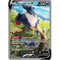 Honchkrow V 162/172 SWSH Brilliant Stars Full Art Holo Ultra Rare Pokemon Card NEAR MINT TCG