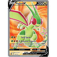 Flygon V 164/172 SWSH Brilliant Stars Full Art Holo Ultra Rare Pokemon Card NEAR MINT TCG