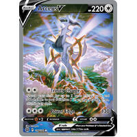 Arceus V 166/172 SWSH Brilliant Stars Full Art Holo Ultra Rare Pokemon Card NEAR MINT TCG