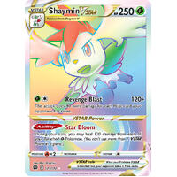 Shaymin VSTAR 173/172 SWSH Brilliant Stars Full Art Holo Hyper Rainbow Rare Pokemon Card NEAR MINT TCG