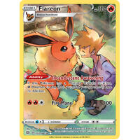 Flareon 1/30 SWSH Brilliant Stars Trainer Gallery Holo Ultra Rare Pokemon Card NEAR MINT TCG