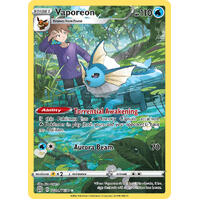 Vaporeon 2/30 SWSH Brilliant Stars Trainer Gallery Holo Ultra Rare Pokemon Card NEAR MINT TCG