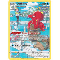 Octillery 3/30 SWSH Brilliant Stars Trainer Gallery Holo Ultra Rare Pokemon Card NEAR MINT TCG
