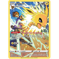 Jolteon 4/30 SWSH Brilliant Stars Trainer Gallery Holo Ultra Rare Pokemon Card NEAR MINT TCG