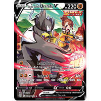 Single Strike Urshifu V 18/30 SWSH Brilliant Stars Trainer Gallery Holo Ultra Rare Pokemon Card NEAR MINT TCG