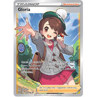 Gloria 26/30 SWSH Brilliant Stars Trainer Gallery Full Art Holo Ultra Rare Pokemon Card NEAR MINT TCG