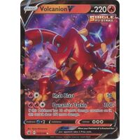 Volcanion V 25/198 SWSH Chilling Reign Holo Ultra Rare Pokemon Card NEAR MINT TCG
