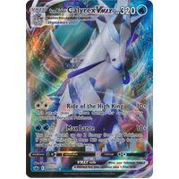 Ice Rider Calyrex VMAX 46/198 SWSH Chilling Reign Full Art Holo Ultra Rare Pokemon Card NEAR MINT TCG