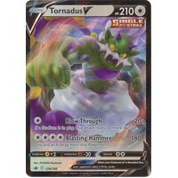 Tornadus V 124/198 SWSH Chilling Reign Holo Ultra Rare Pokemon Card NEAR MINT TCG