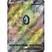 Celebi V 160/198 SWSH Chilling Reign Full Art Holo Ultra Rare Pokemon Card NEAR MINT TCG