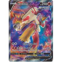 Blaziken V 161/198 SWSH Chilling Reign Full Art Holo Ultra Rare Pokemon Card NEAR MINT TCG