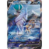 Ice Rider Calyrex V 164/198 SWSH Chilling Reign Full Art Holo Ultra Rare Pokemon Card NEAR MINT TCG