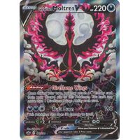 Galarian Moltres V 177/198 SWSH Chilling Reign Full Art Holo Ultra Rare Pokemon Card NEAR MINT TCG