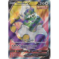 Tornadus V 184/198 SWSH Chilling Reign Full Art Holo Ultra Rare Pokemon Card NEAR MINT TCG