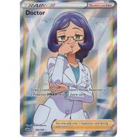 Doctor 190/198 SWSH Chilling Reign Full Art Holo Ultra Rare Pokemon Card NEAR MINT TCG
