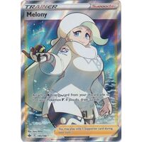 Melony 195/198 SWSH Chilling Reign Full Art Holo Ultra Rare Pokemon Card NEAR MINT TCG