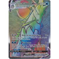 Ice Rider Calyrex VMAX 202/198 SWSH Chilling Reign Full Art Holo Hyper Rainbow Rare Pokemon Card NEAR MINT TCG