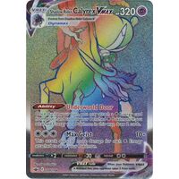Shadow Rider Calyrex VMAX 204/198 SWSH Chilling Reign Full Art Holo Hyper Rainbow Rare Pokemon Card NEAR MINT TCG