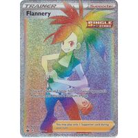 Flannery 215/198 SWSH Chilling Reign Full Art Holo Hyper Rainbow Rare Pokemon Card NEAR MINT TCG