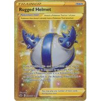 Rugged Helmet 228/198 SWSH Chilling Reign Full Art Holo Secret Rare Pokemon Card NEAR MINT TCG