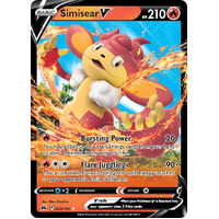 Simisear V 022/159 SWSH Crown Zenith Holo Ultra Rare Pokemon Card NEAR MINT TCG