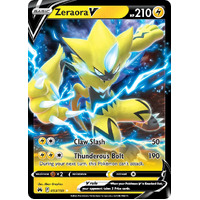 Zeraora V 053/159 SWSH Crown Zenith Holo Ultra Rare Pokemon Card NEAR MINT TCG