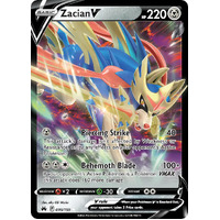 Zacian V 095/159 SWSH Crown Zenith Holo Ultra Rare Pokemon Card NEAR MINT TCG