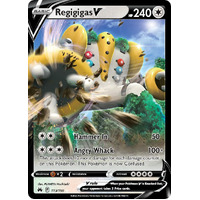 Regigigas V 113/159 SWSH Crown Zenith Holo Ultra Rare Pokemon Card NEAR MINT TCG