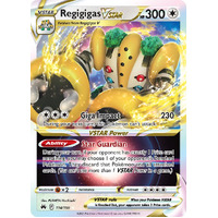 Regigagas VSTAR 114/159 SWSH Crown Zenith Holo Ultra Rare Pokemon Card NEAR MINT TCG