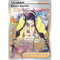 Elesa's Sparkle 147/159 SWSH Crown Zenith Holo Full Art Ultra Rare Pokemon Card NEAR MINT TCG