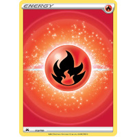 Fire Energy 153/159 SWSH Crown Zenith Holo Full Art Ultra Rare Pokemon Card NEAR MINT TCG