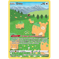 Ditto GG22/GG70 Holo Crown Zenith Galarian Gallery Rare Pokemon Card NEAR MINT TCG
