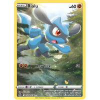 Riolu GG26/GG70 Holo Crown Zenith Galarian Gallery Rare Pokemon Card NEAR MINT TCG