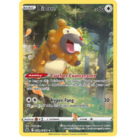 Bidoof GG29/GG70 Holo Crown Zenith Galarian Gallery Rare Pokemon Card NEAR MINT TCG