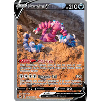 Drapion V GG49/GG70 Holo Full Art Crown Zenith Galarian Gallery Rare Pokemon Card NEAR MINT TCG