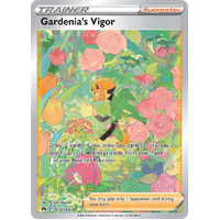 Gardenia's Vigor GG61/GG70 Holo Full Art Crown Zenith Galarian Gallery Rare Pokemon Card NEAR MINT TCG
