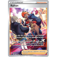 Raihan GG65/GG70 Holo Full Art Crown Zenith Galarian Gallery Rare Pokemon Card NEAR MINT TCG
