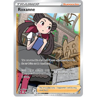 Roxanne GG66//GG70 Holo Full Art Crown Zenith Galarian Gallery Rare Pokemon Card NEAR MINT TCG