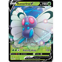 Butterfree V 1/189 SWSH Darkness Ablaze Holo Ultra Rare Pokemon Card NEAR MINT TCG