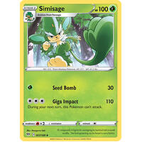Simisage 7/189 SWSH Darkness Ablaze Uncommon Pokemon Card NEAR MINT TCG