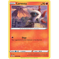 Larvesta 29/189 SWSH Darkness Ablaze Common Pokemon Card NEAR MINT TCG