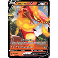 Centiskorch V 33/189 SWSH Darkness Ablaze Holo Ultra Rare Pokemon Card NEAR MINT TCG