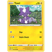 Toxel 62/189 SWSH Darkness Ablaze Common Pokemon Card NEAR MINT TCG