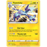 Toxtricity 63/189 SWSH Darkness Ablaze Holo Rare Pokemon Card NEAR MINT TCG