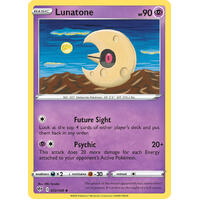Lunatone 72/189 SWSH Darkness Ablaze Uncommon Pokemon Card NEAR MINT TCG