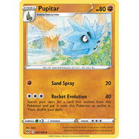 Pupitar 87/189 SWSH Darkness Ablaze Uncommon Pokemon Card NEAR MINT TCG