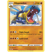 Hippowdon 94/189 SWSH Darkness Ablaze Rare Pokemon Card NEAR MINT TCG