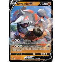 Rhyperior V 95/189 SWSH Darkness Ablaze Holo Ultra Rare Pokemon Card NEAR MINT TCG